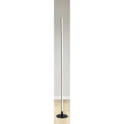 LED-Stehleuchte 'Jette' schwarz 124 cm