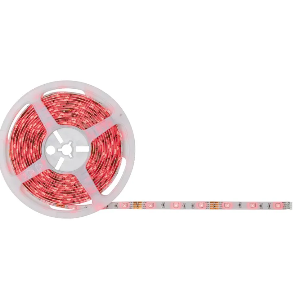 LED-Streifen-Komplettset 'SimpLED' mehrfarbig 5 m 505 lm 24 W mit Stecker
