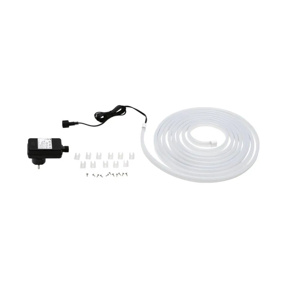 LED-Strip 'SimpLED Outdoor Warmweiß Komplettset' 5 m 20 W Weiß