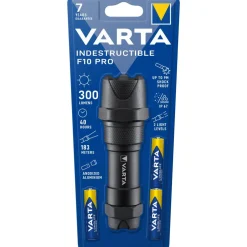 LED-Taschenlampe 'Indestructible F10 Pro' schwarz 300 lm