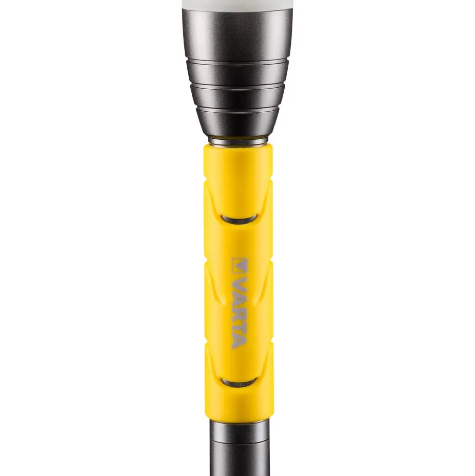 LED-Taschenlampe 'Outdoor Sports F20' gelb 290 lm