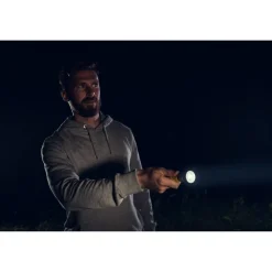 LED-Taschenlampe 'Outdoor Sports F20' gelb 290 lm
