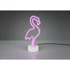 LED-Tischleuchte 'Flamingo' weiß 13,5 x 29,2 x 8,5 cm