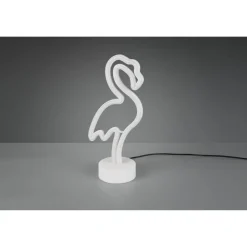 LED-Tischleuchte 'Flamingo' weiß 13,5 x 29,2 x 8,5 cm