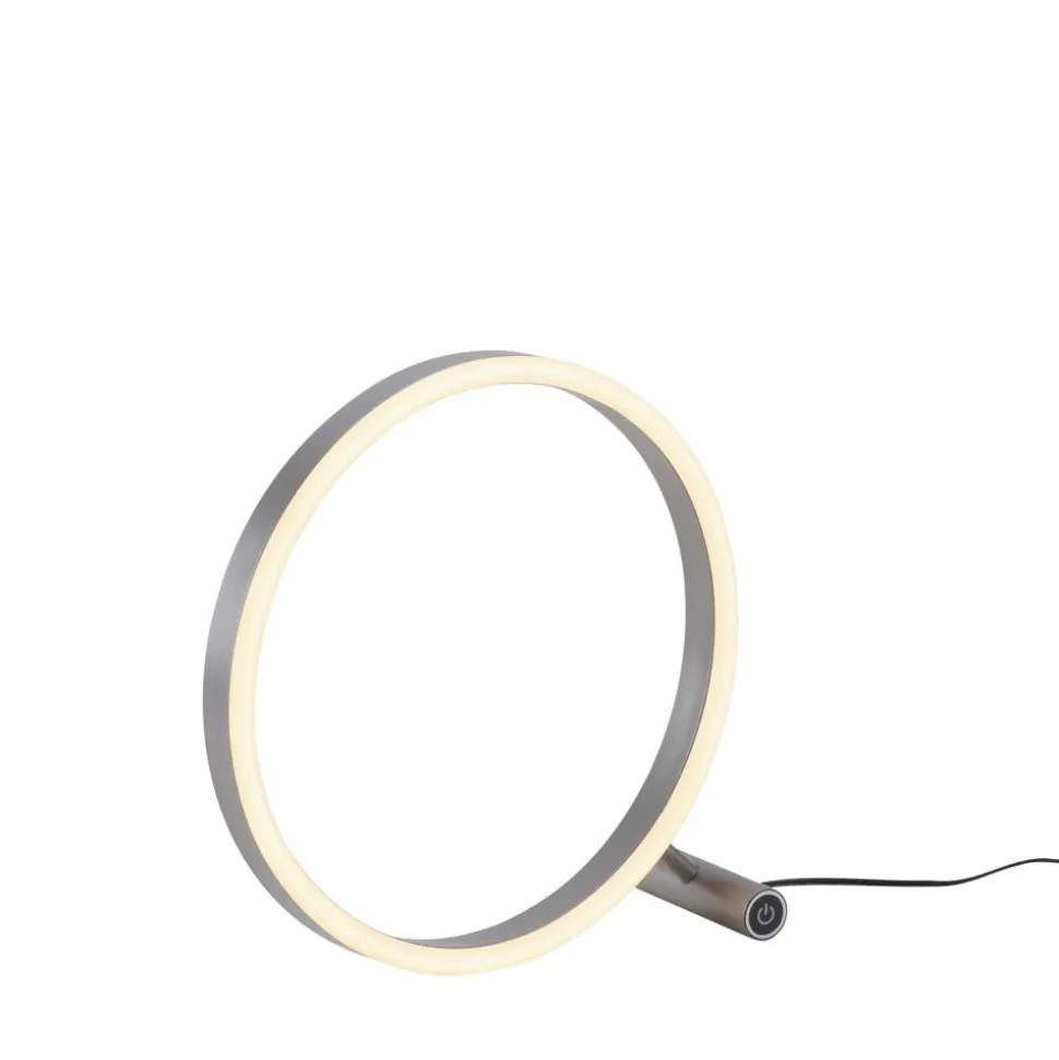 LED-Tischleuchte 'Ritus' aluminiumfarben 10 x 28 x 28,5 cm
