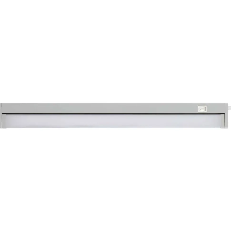LED-Unterbauleuchte 'NUIT' grau 10 W 55,5 x 6 x 2,5 cm