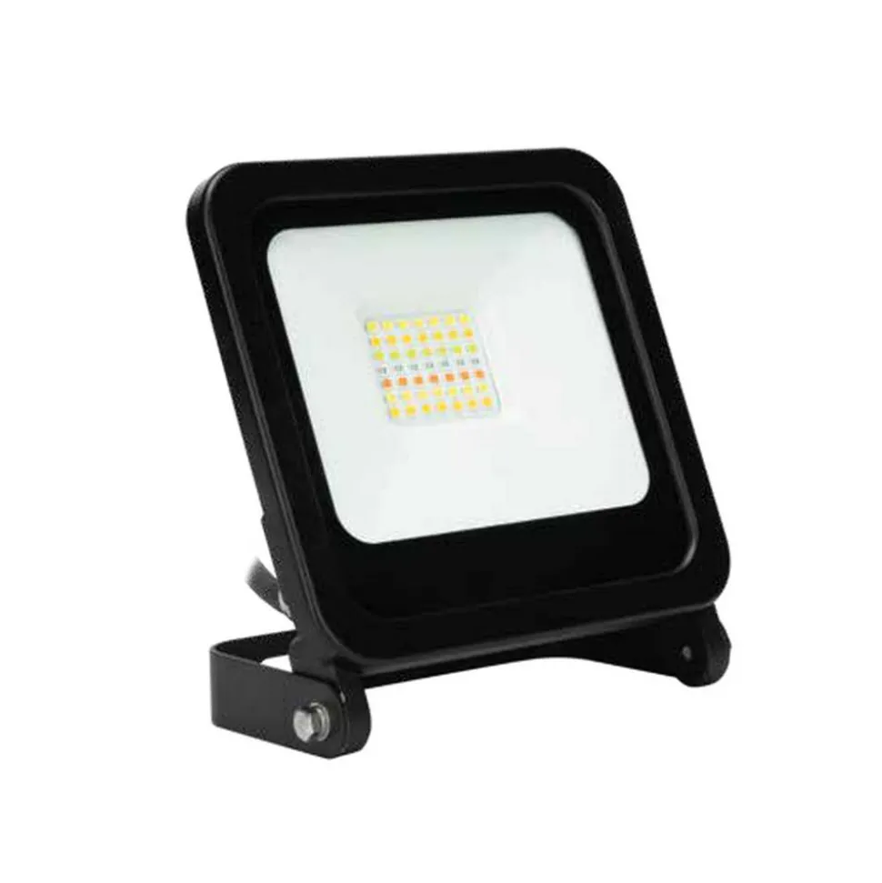 LED-Wandfluter schwarz 14,7 x 13,8 cm 24 W 1800 lm