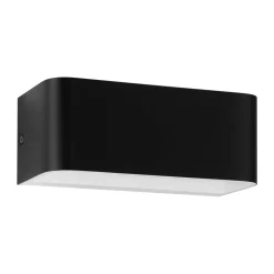 LED-Wandleuchte 'Sania 4' schwarz/weiß 20 x 8 cm