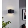 LED-Wandleuchte 'Sania 4' schwarz/weiß 13 x 8 cm