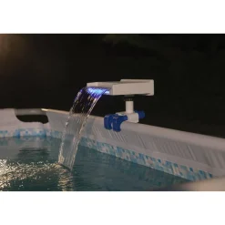 LED-Wasserfall 'Flowclear' 32 x 34,5 x 24 cm 0,5 W