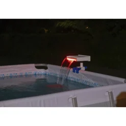 LED-Wasserfall 'Flowclear' 32 x 34,5 x 24 cm 0,5 W