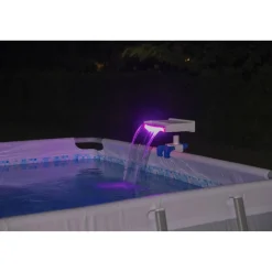 LED-Wasserfall 'Flowclear' 32 x 34,5 x 24 cm 0,5 W