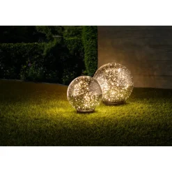 LED-Weihnachtsbeleuchtung 'Silberkugel' Ø 25 cm 9,6 W