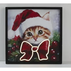 LED-Weihnachtsbilder 40 x 40 cm