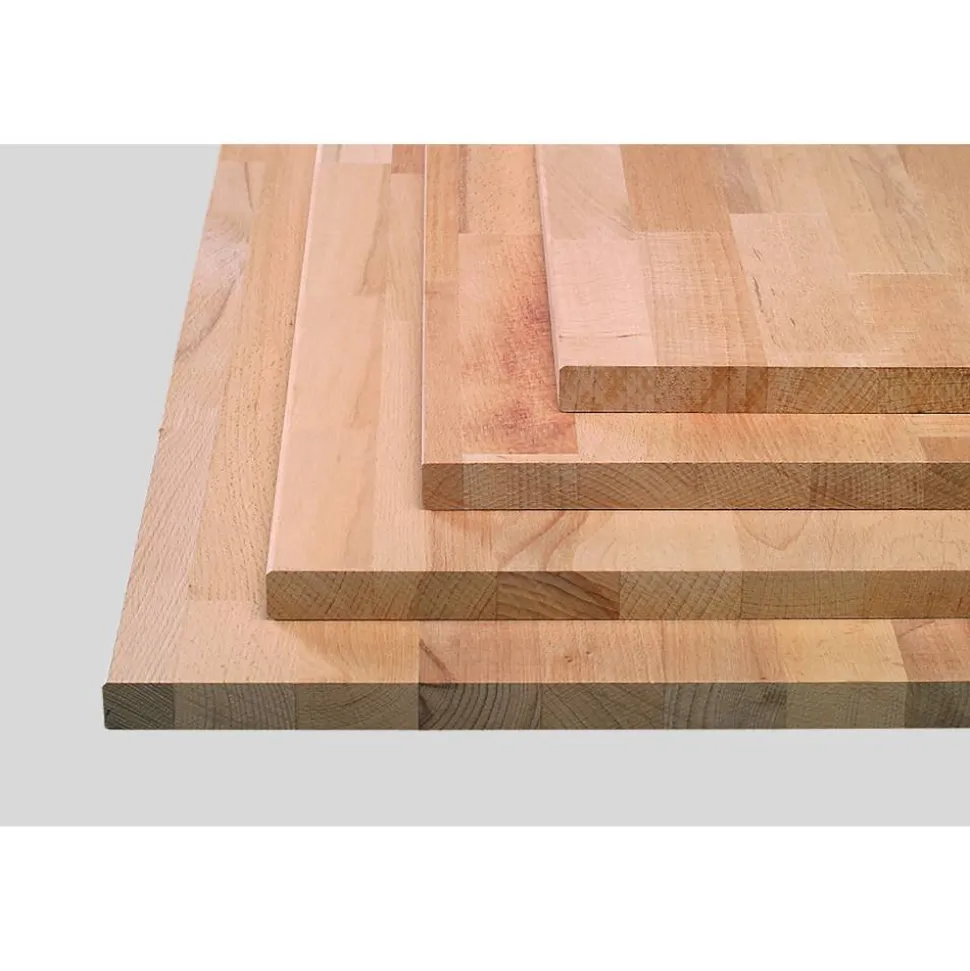 Leimholz Buche massiv geschliffen 2500 x 200 x 18 mm