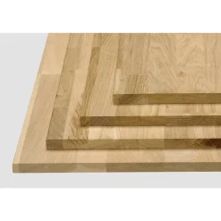 Leimholz Eiche unbehandelt 1200 x 200 x 18 mm