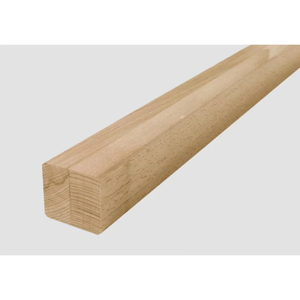 Leimholzstollen Buche gehobelt 2500 x 74 x 44 mm