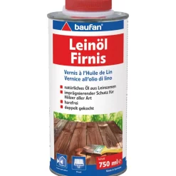 Leinölfirnis transparent 750 ml