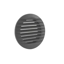 Lüftungsgitter für Rohre Ø 125 mm anthrazit