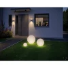 Lichtobjekt 'Plug & Shine Globe' Ø 20 cm weiß