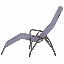 Liegestuhl 'Bito' klappbar blau 72 x 118 x 139 cm