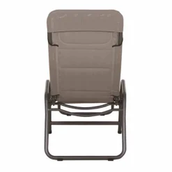 Liegestuhl 'Fano' taupe 71 x 112 x 150 cm