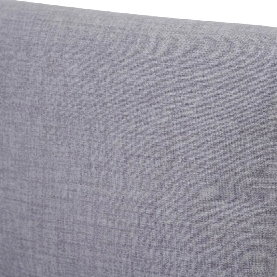 Liegestuhl-Auflage 'Comfort' grau 48 x 96 x 6 cm
