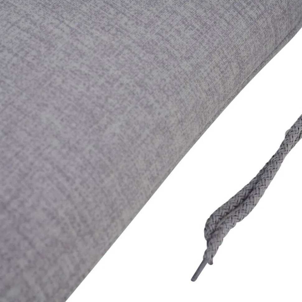 Liegestuhl-Auflage 'Comfort' grau 48 x 96 x 6 cm