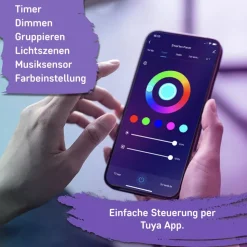 Lightbar 'Smart' RGBW 3 W 2-teilig