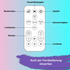 Lightbar 'Smart' RGBW 3 W 2-teilig