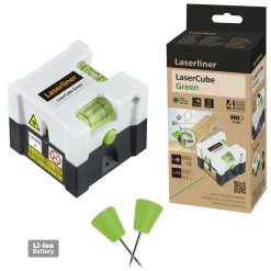 Linienlaser 'LaserCube green' mit Akku