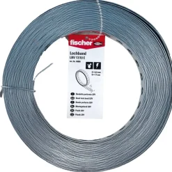 Lochband 'LBV 12/10' Stahl galvanisch verzinkt 10 m x 12 mm