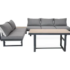 Loungemöbelset 'Amelie' für 6 Personen Aluminium