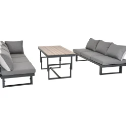 Loungemöbelset 'Amelie' für 6 Personen Aluminium