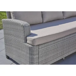 Loungemöbelset 'Elli' Stahl braun 3-teilig