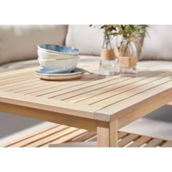 Loungemöbelset 'Gina' Holz braun 2-teilig