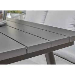 Loungemöbelset 'Isabella' für 5 Personen Stahl/Aluminium