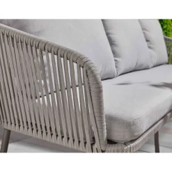 Loungemöbelset 'Isabella' für 5 Personen Stahl/Aluminium