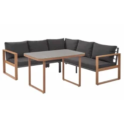 Loungemöbelset 'Judith' Aluminium grau 2-teilig