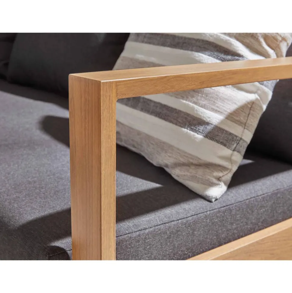 Loungemöbelset 'Judith' Aluminium grau 2-teilig