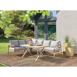 Loungemöbelset 'Mia' für 6 Personen Aluminium