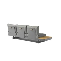 Loungemöbelset 'Molise' Aluminium dunkelgrau 5-teilig