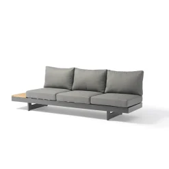 Loungemöbelset 'Molise' Aluminium dunkelgrau 5-teilig
