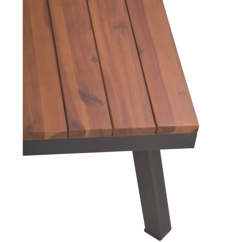 Loungemöbelset 'Theresa' Stahl beige 4-teilig