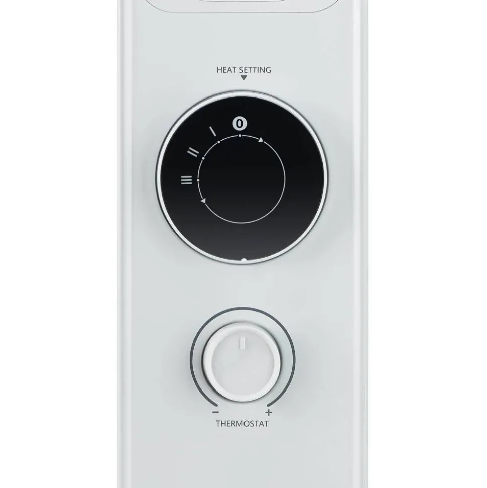 Ölradiator 'NY2009-22M' weiß 9 Rippen 2000 W