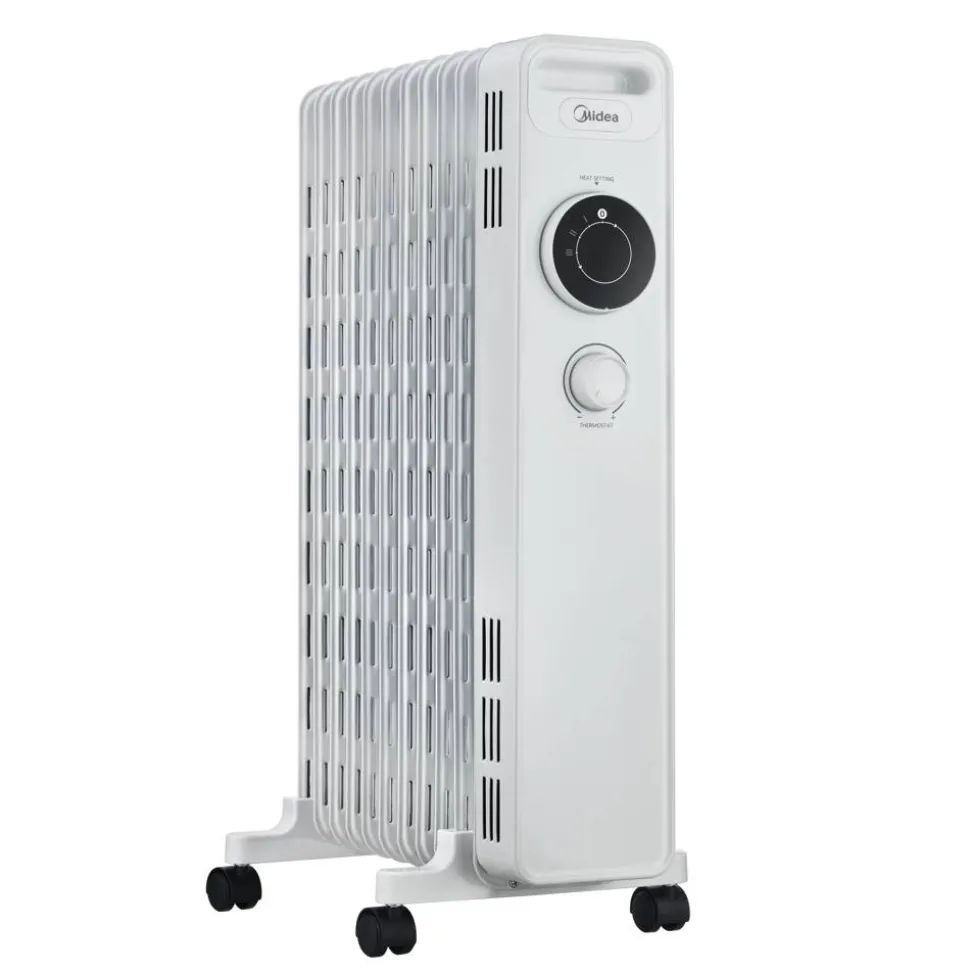 Ölradiator 'NY2009-22M' weiß 9 Rippen 2000 W