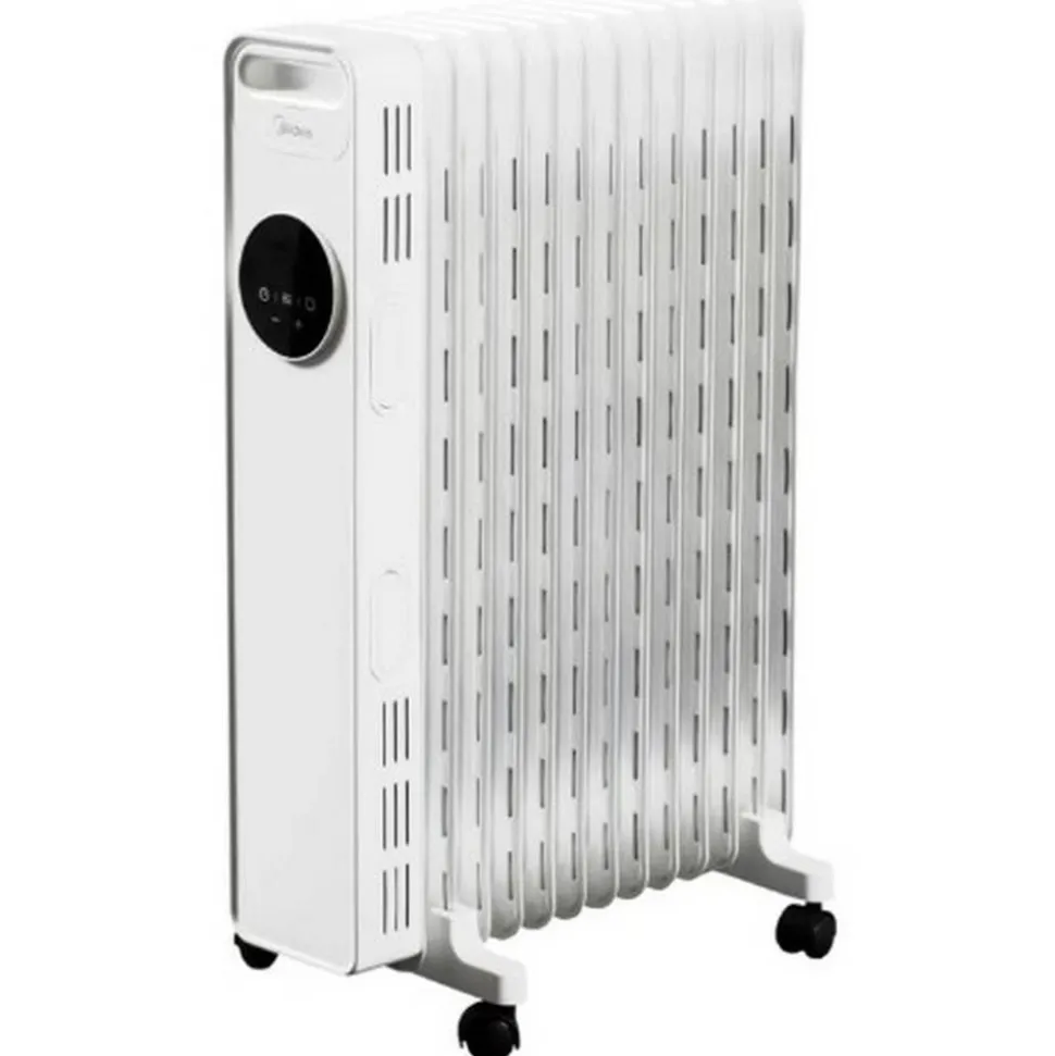 Ölradiator 'NY2513-22MR' weiß 13 Rippen 2500 W