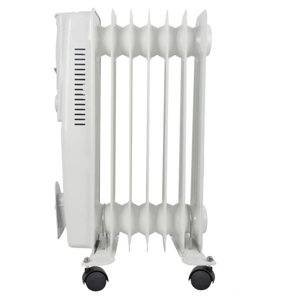 Ölradiator weiß 7 Rippen 1500 W