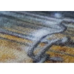 Läufer 'Pio' Pasta mehrfarbig 45 x 145 cm