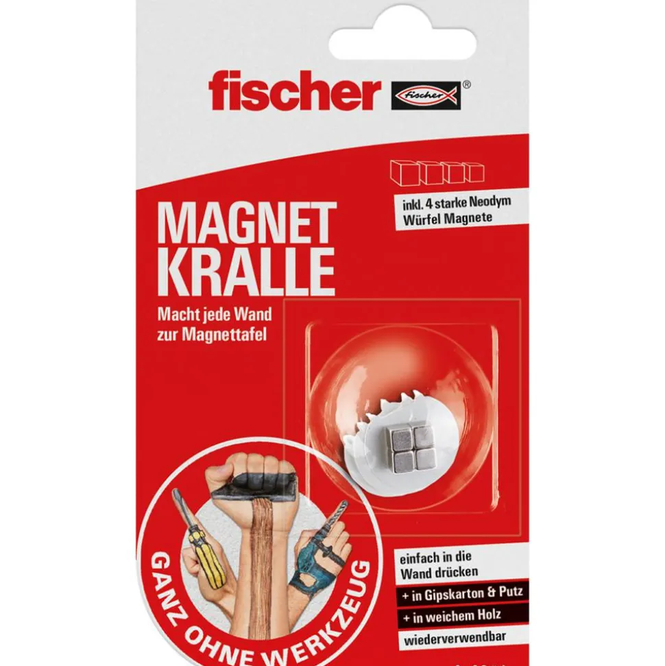 Magnetkralle 'Ganz ohne Werkzeug' 8-teilig